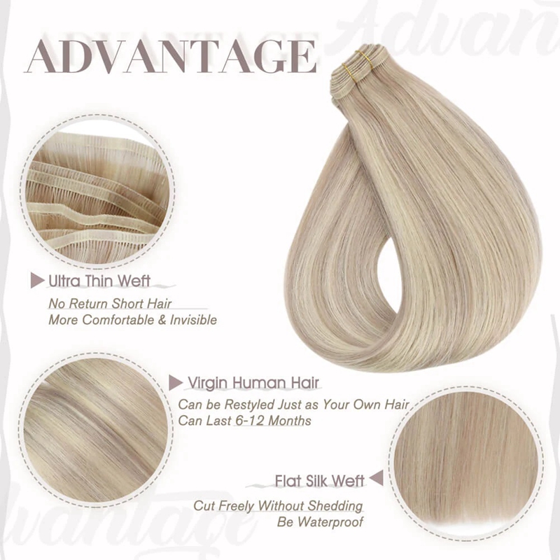Flat weft